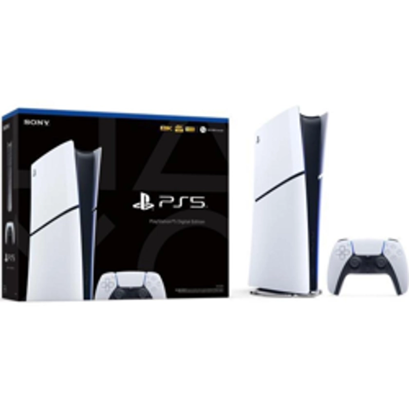 Consola Playstation 5 Slim Edición Digital Color Blanco (Caja Versión USA)