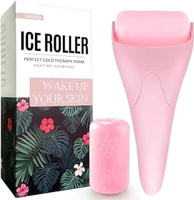 Ice Roller for Face, Face All Skin Types, Facial Care Tool to Relief Eye Puffiness, Migraine Pain, Minor Injury, Wrinkle, Women's Gift