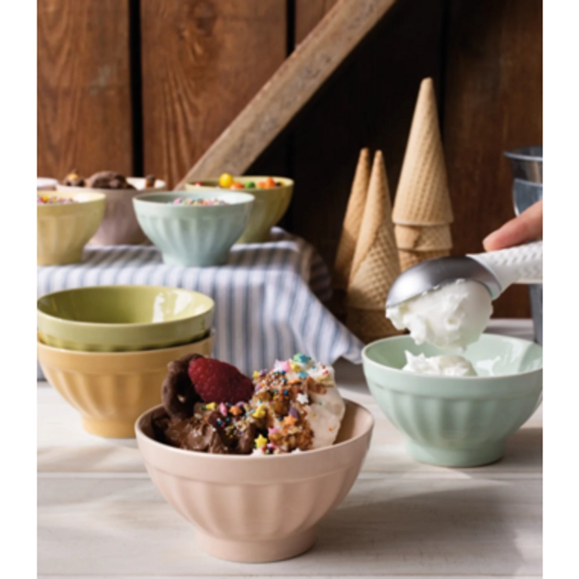 Now Designs Ice Cream Bowls Set Flora