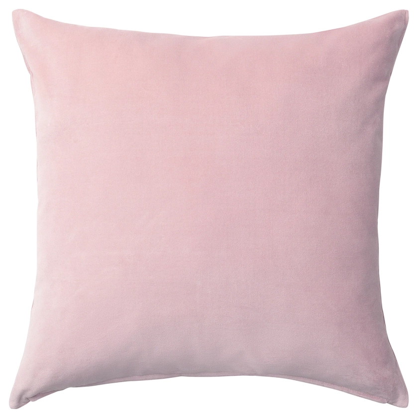 SANELA Housse de coussin - rose clair 50x50 cm - IKEA