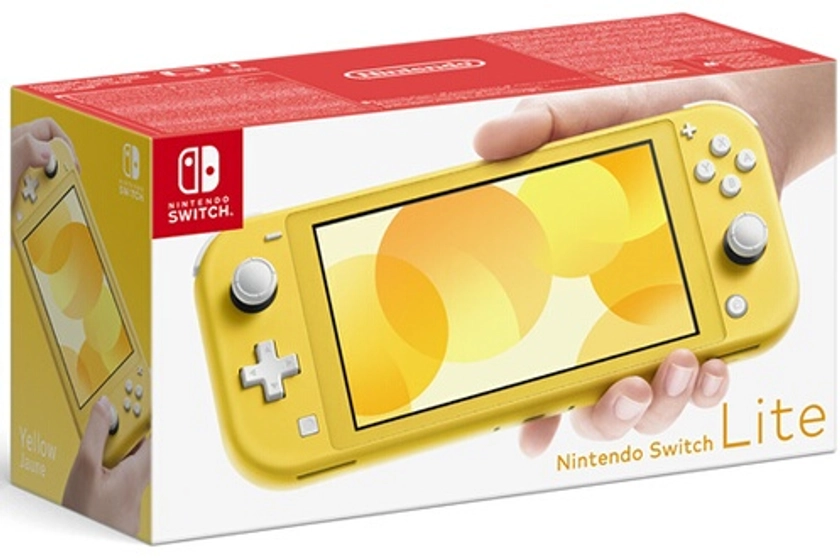 Console Nintendo Switch Nintendo SWITCH LITE JAUNE | Darty