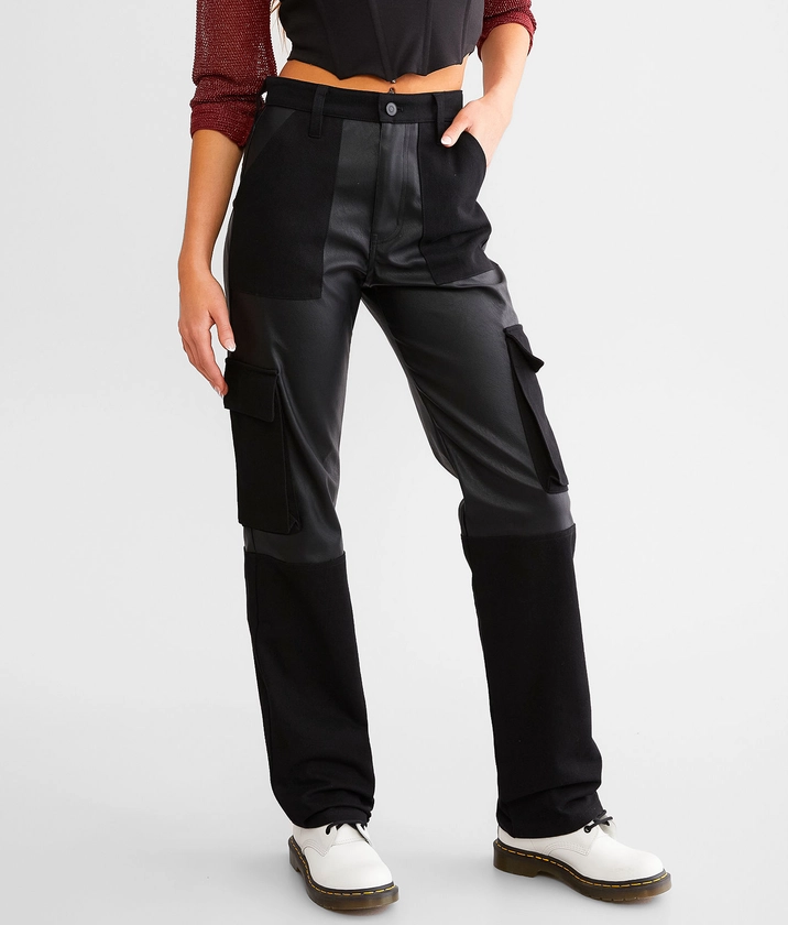 Gilded Intent 90s Straight Pieced Cargo Pant - Women's Pants in Black | Buckle
