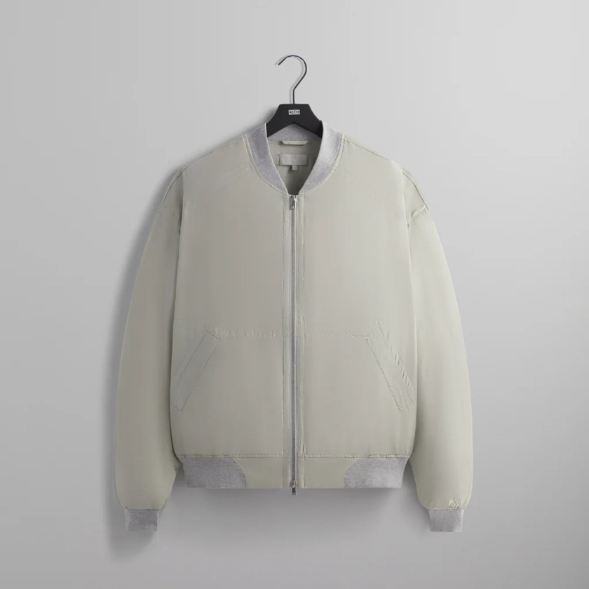 Kith Koen Washed Silk Bomber Jacket - Relic