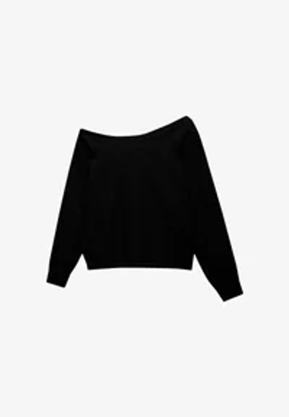 PULL&BEAR SOFT - Trui - black/zwart - Zalando.nl