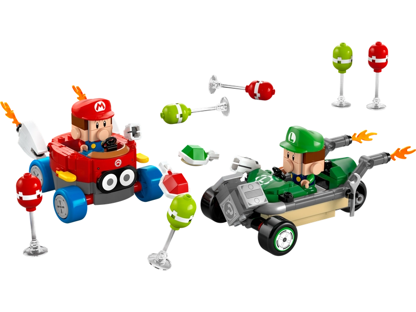 Mario Kart™ – Baby Mario vs. Baby Luigi 72034 | LEGO® Super Mario™ | Buy online at the Official LEGO® Shop CA