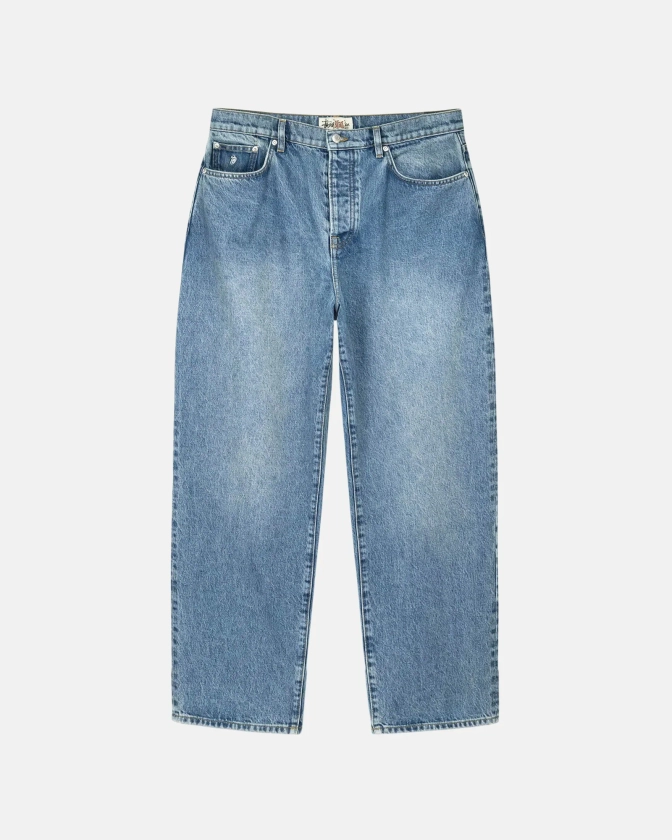 Big Ol' Jean Denim in washed blue – Stüssy