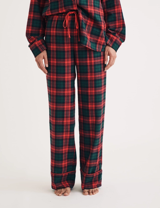 Pure Cotton Checked Pyjama Bottoms | Nobody's Child | M&S