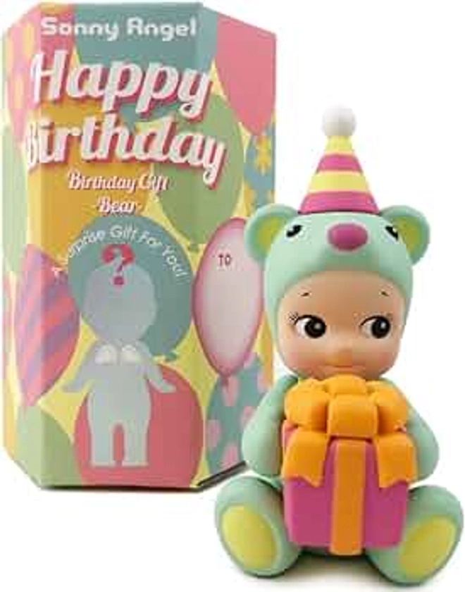 Sonny Angel Birthday Gift Bear Series - 2021 Limited Edition, Original Mini Figure (1) Assorted Sealed Blind Box