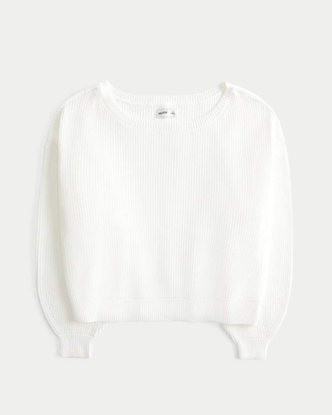 Women's Slouchy Off-the-Shoulder Sweater | Women's Tops | HollisterCo.com