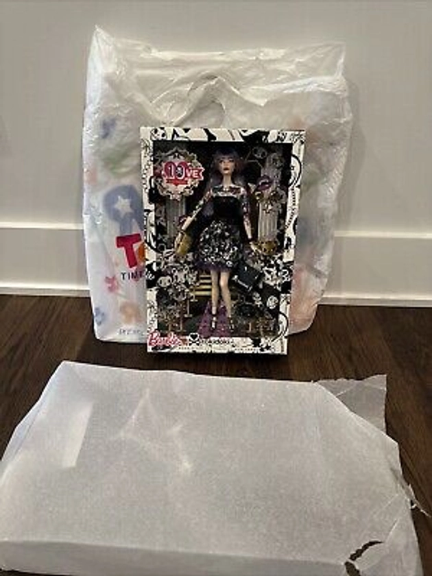 TOKIDOKI BARBIE DOLL~PLATINUM LABEL~NRF MINT BOX~ONLY 999 WW~SOLD OUT