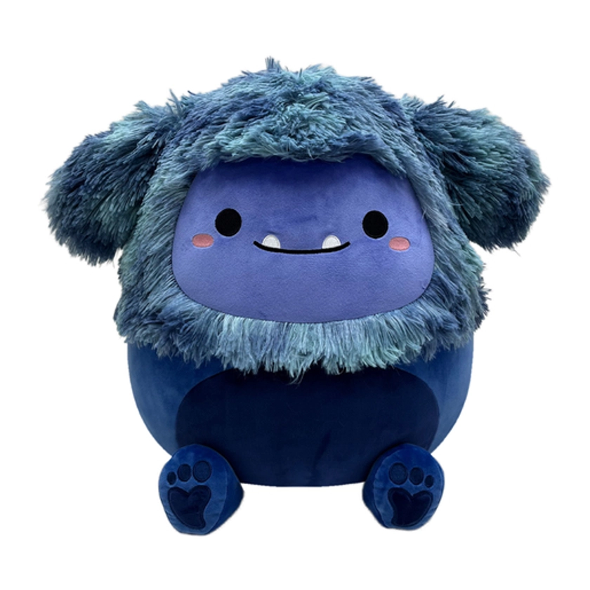 Original Squishmallows 16" Soft Toy - Dani the Navy Blue Bigfoot | The Entertainer