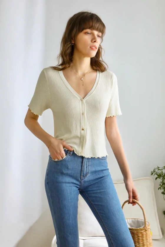 Mila Stretch Knit Cardigan