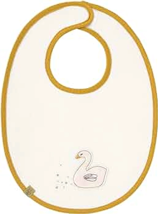Lässig 1311006741 Bavoir Imperméable Medium Little Water Swan