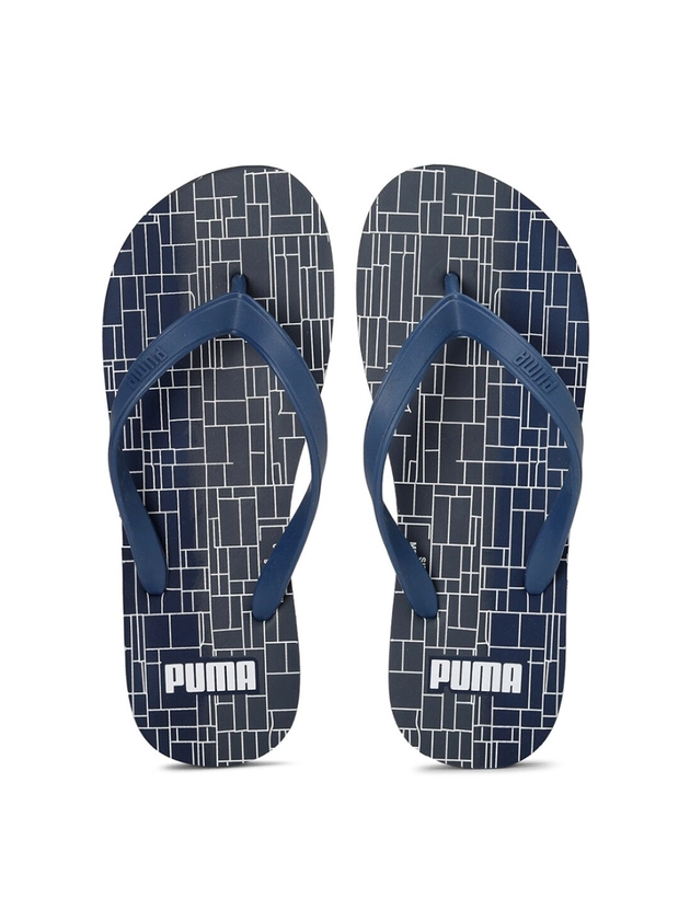 Puma Unisex Blue Flip Flops