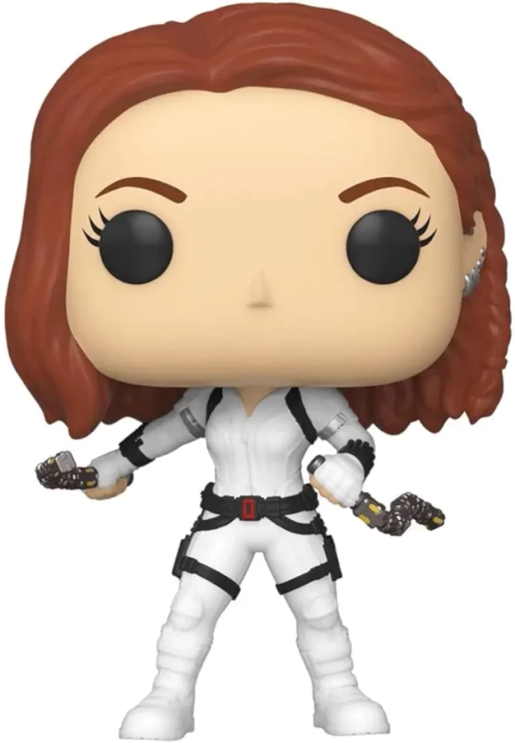 Funko POP! Marvel Black Widow - (White Suit) - Collectable Vinyl Figure - Gift Idea - Official Merchandise - Toys for Kids & Adults - Movies Fans - Model Figure for Collectors and Display