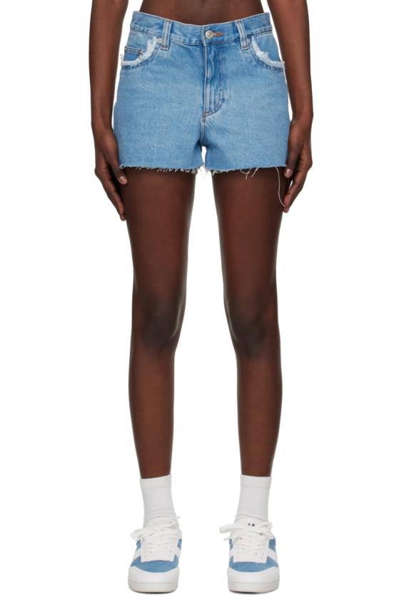 Blue Holly Denim Shorts