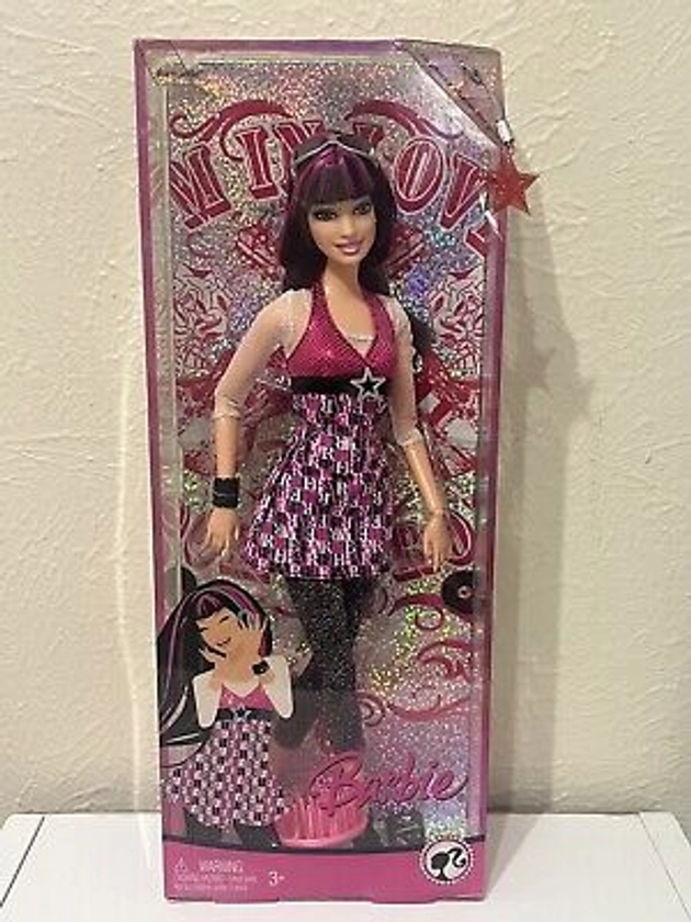 Barbie Fashion Fever Fashionistas Rockstar Rock Star Raquelle Doll