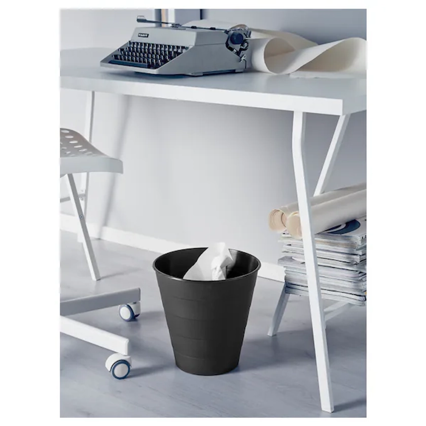 FNISS Waste bin - black 10 l