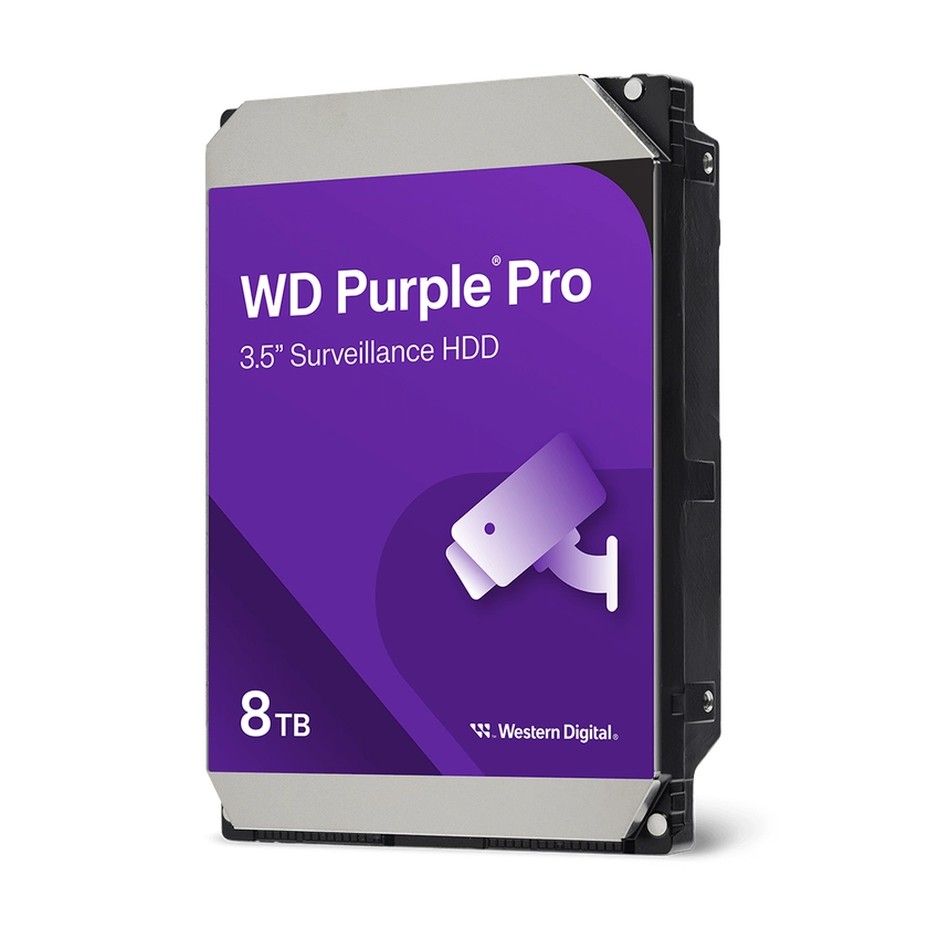 WD Purple Pro SATA-harddrive voor beveiliging tot 22 TB | Western Digital