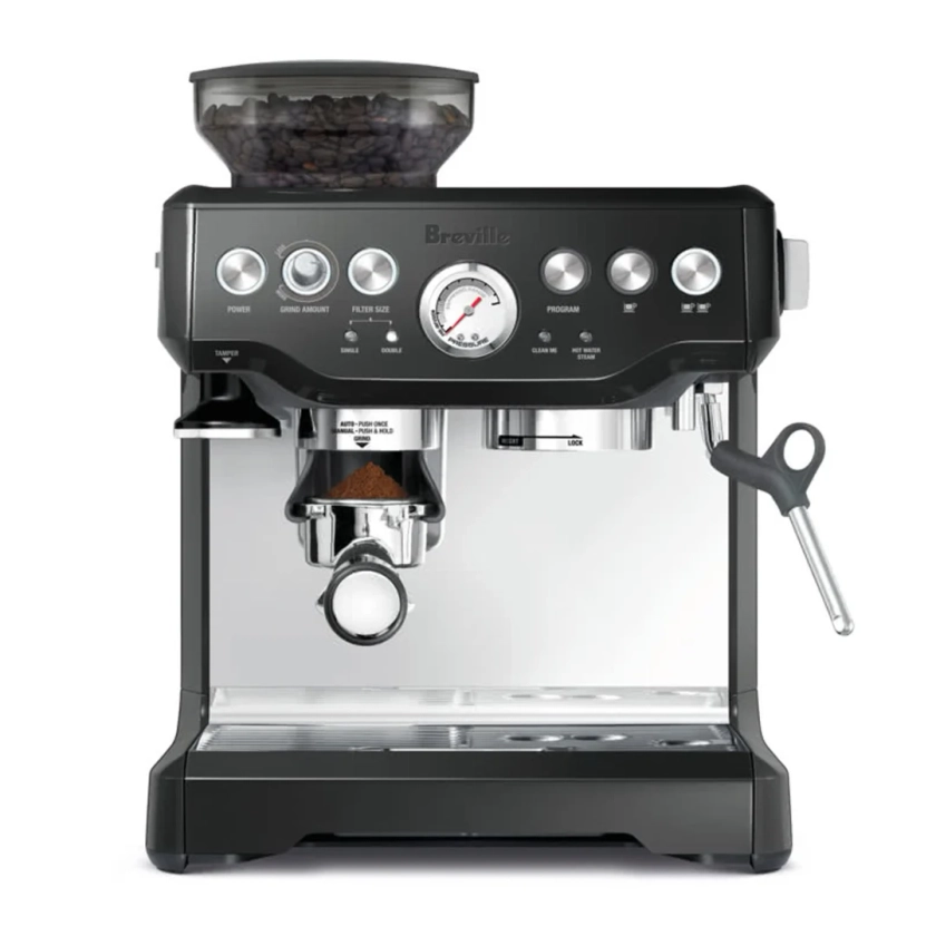 Breville the Barista Express Black Sesame BES870BKS - Buy Online with Afterpay & ZipPay - Bing Lee