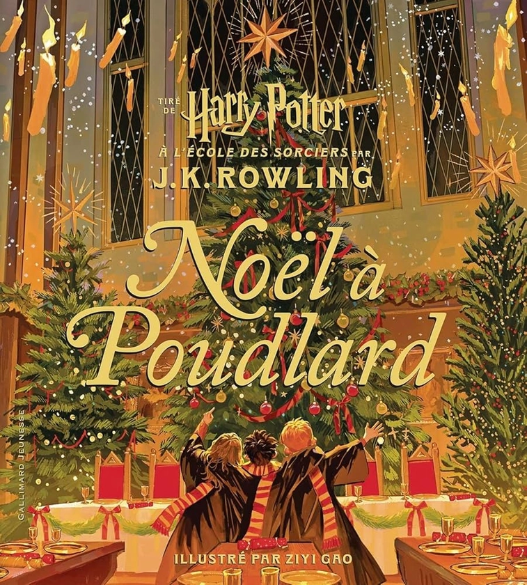 Harry Potter - Noël à Poudlard : Rowling, J.K., Gao, Ziyi, Ménard, Jean-François: Amazon.fr: Livres