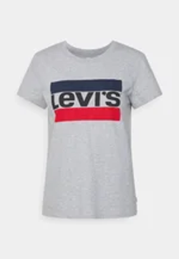 Levi's® THE PERFECT TEE - T-shirt imprimé - heather grey/gris - ZALANDO.FR