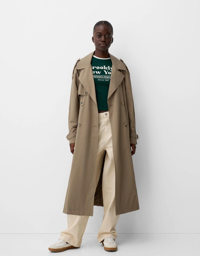 Manteau trench oversize - Femme