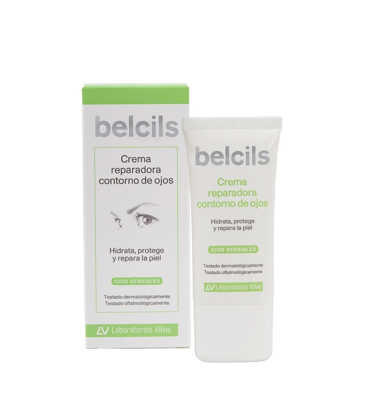 Belcils - Crema reparadora para el contorno de ojos - Ojos sensibles