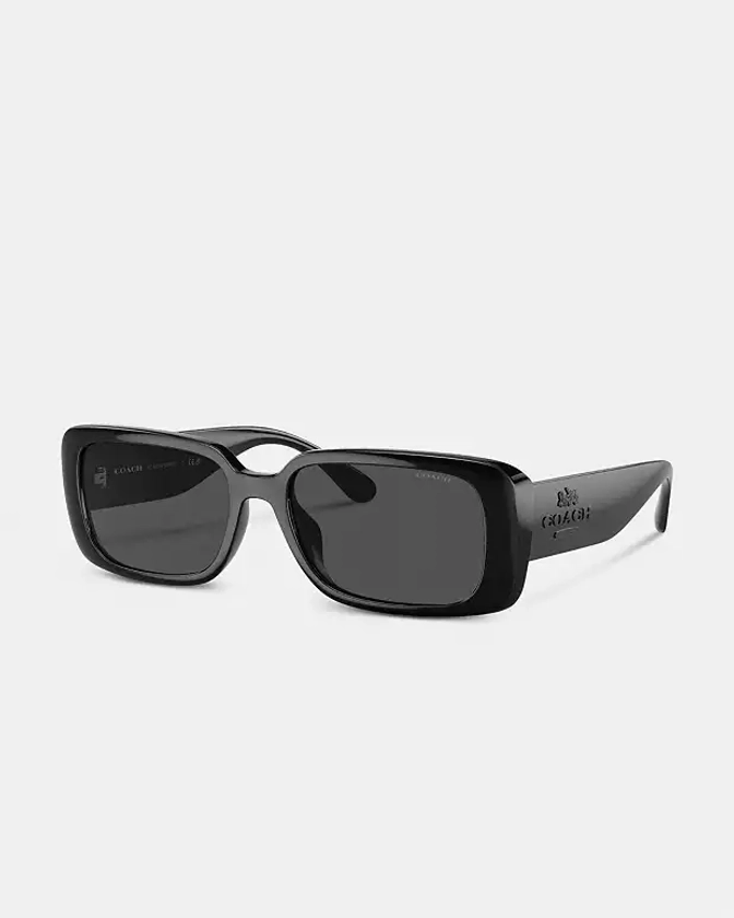 COACH® Outlet | Narrow Rectangle Sunglasses