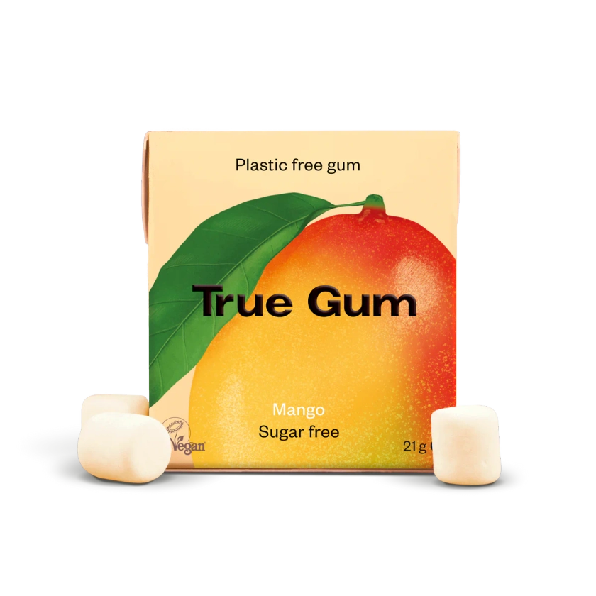 True Gum natūrali kramtomoji guma su mangais