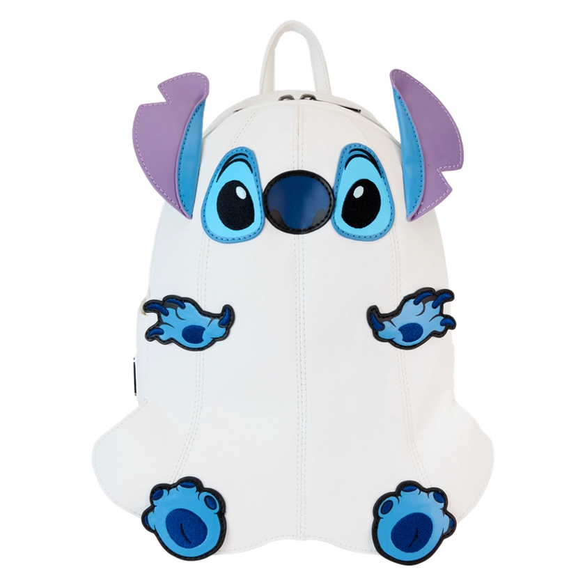 Stitch Ghost Costume Figural Glow Mini Backpack