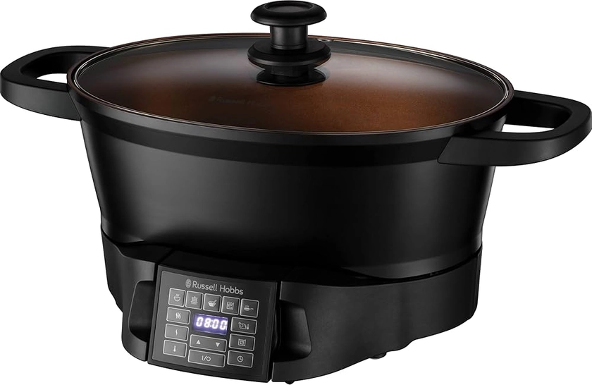 Russell Hobbs multicooker, 6.5L capacity, 8 digital functions including slow cooker and sous vide, Good To Go 28270-56 : Amazon.se: Home & Kitchen