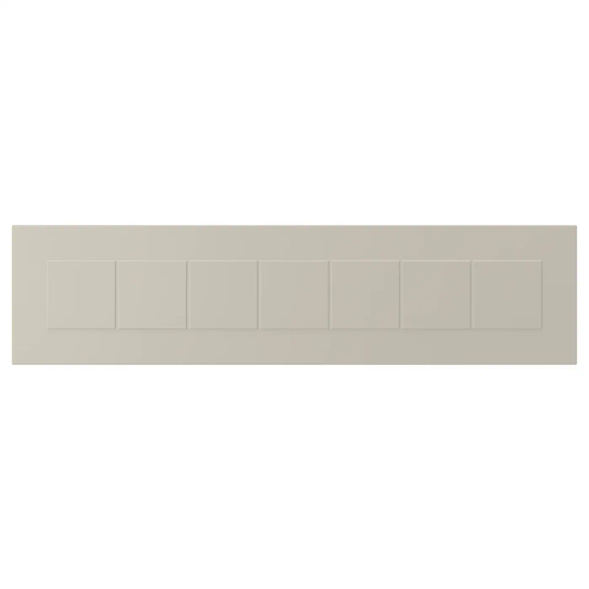 STENSUND Drawer front - beige 80x20 cm