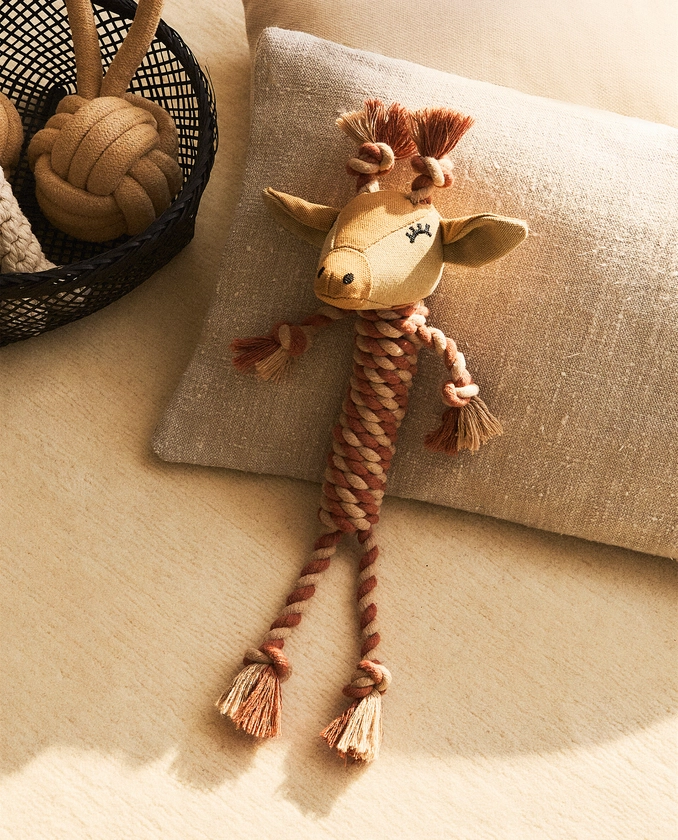 CORD GIRAFFE PET TOY | Zara Home Spain