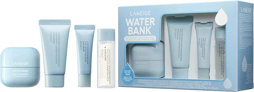 LANEIGE Water Bank Blue Hyaluronic Moisturizer: Barrier-Boosting Hydration, Squalane, Ceramide, Dermatologist-tested