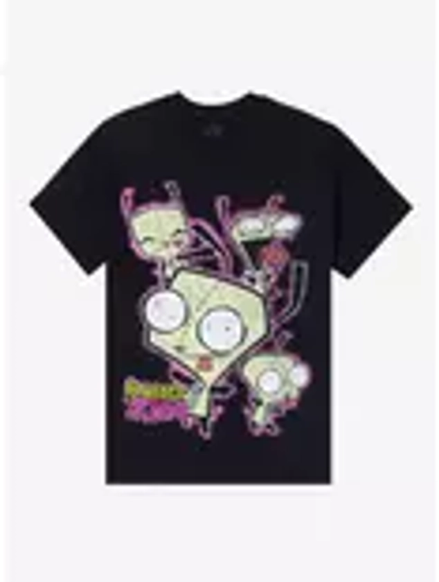 Invader Zim GIR Distressed Collage T-Shirt | Hot Topic