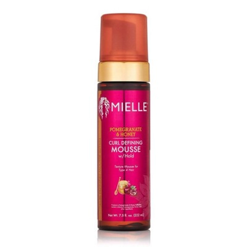 Mielle Organics Pomegranate and Honey Curl Defining Mousse with Hold - 7.5 fl oz