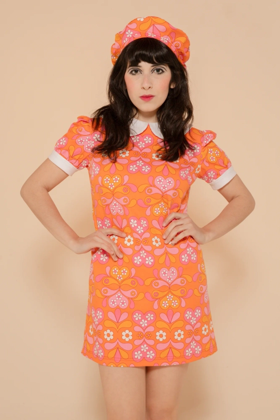 Clementine Daisy Mini-Dress