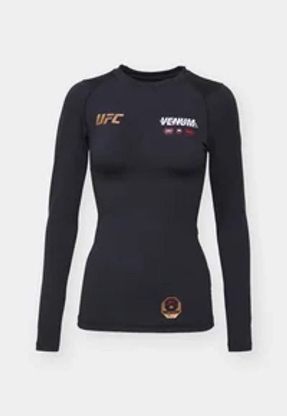 UFC FIGHT WEEK WOMENS PERFORMANCE LONG SLEEVE RASHGUARD - T-shirt à manches longues - black