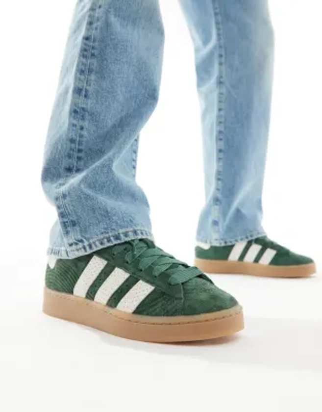 adidas Originals - Campus 00s - Baskets - Vert et blanc cassé | ASOS