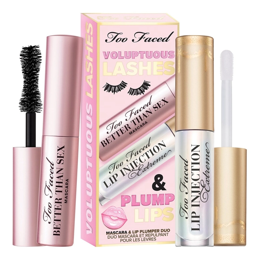 Too Faced Coffret Mascara Et Gloss Repulpeur