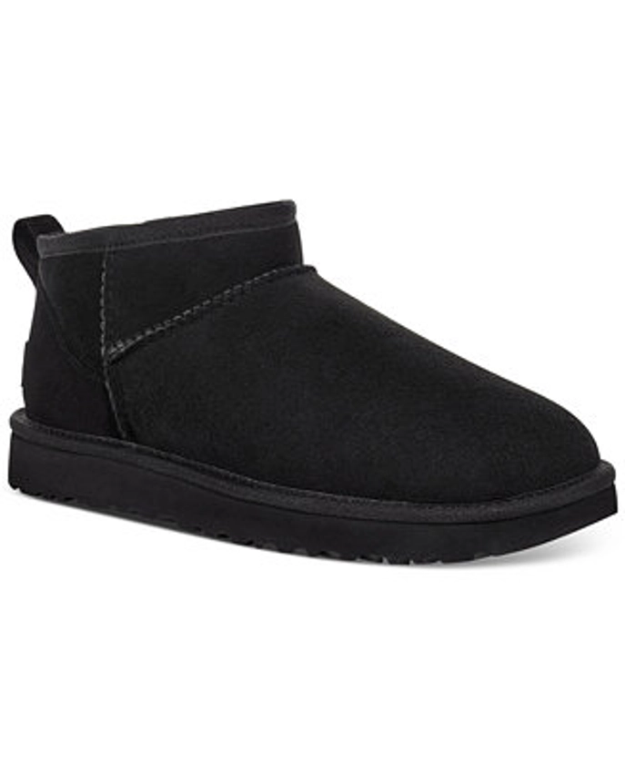 UGG® Women's Classic Ultra Mini Booties - Macy's 