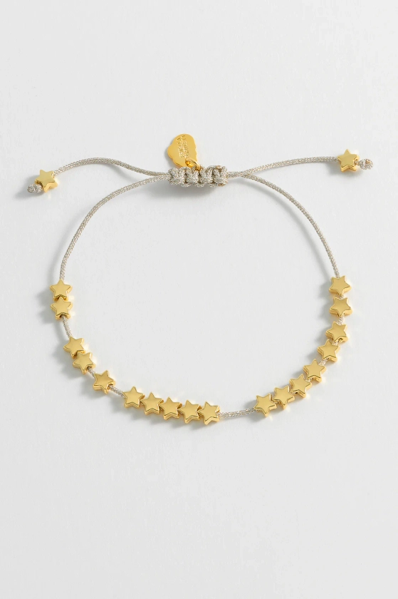 Gold Stars So Bright Friendship Bracelet | Estella Bartlett