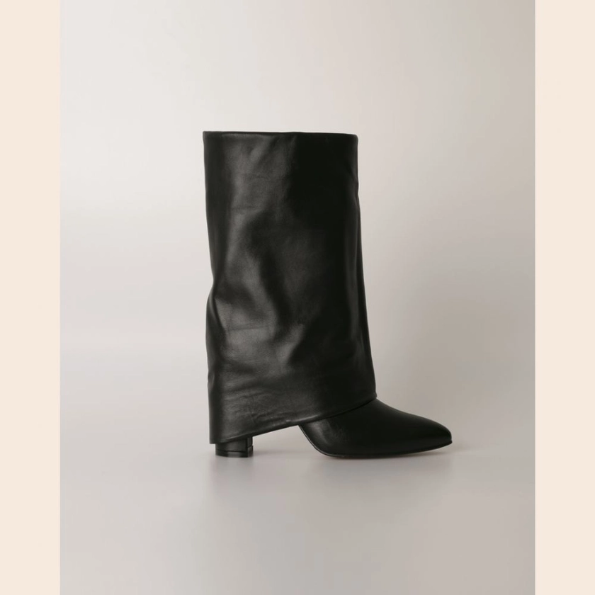 TORAL Bottines Berta Cuir Noir - ...by Katie Nat - Coiffure, esthétique & Concept Store