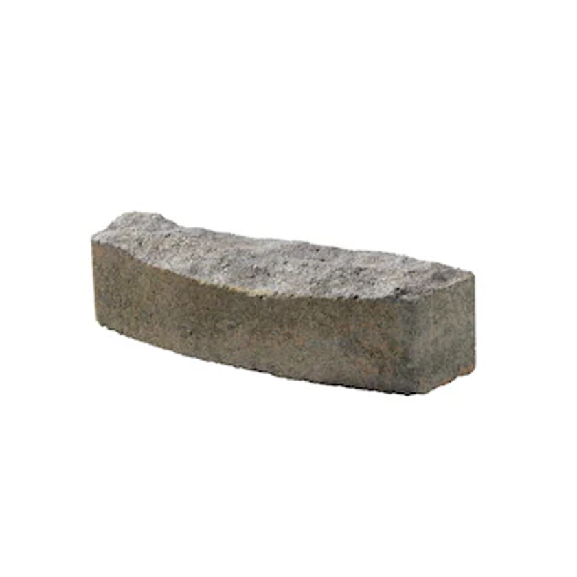 Oldcastle Chiseledge 10-in L x 4-in W x 3-in H Gray Concrete Straight Edging Stone Lowes.com