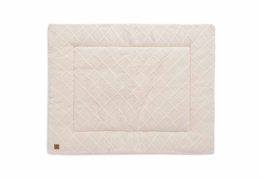 Tapis de Parc 75x95cm Check Knit - Oatmeal