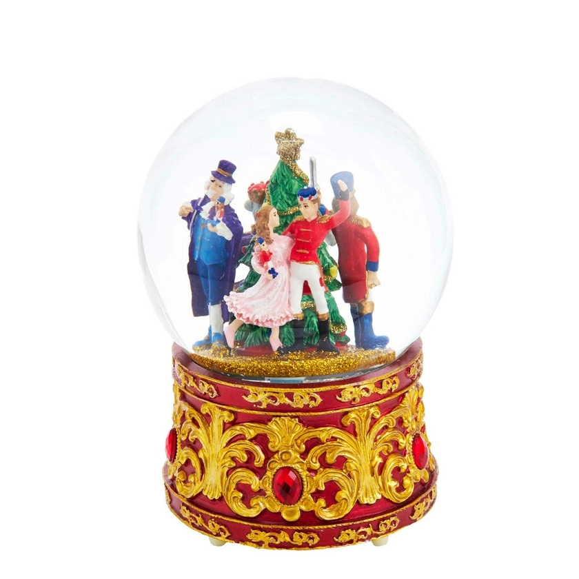 Musical Nutcracker Snow Globe