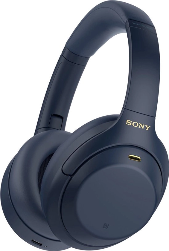 Sony WH-1000XM4 - Draadloze over-ear koptelefoon met Noise Cancelling - Blauw | bol
