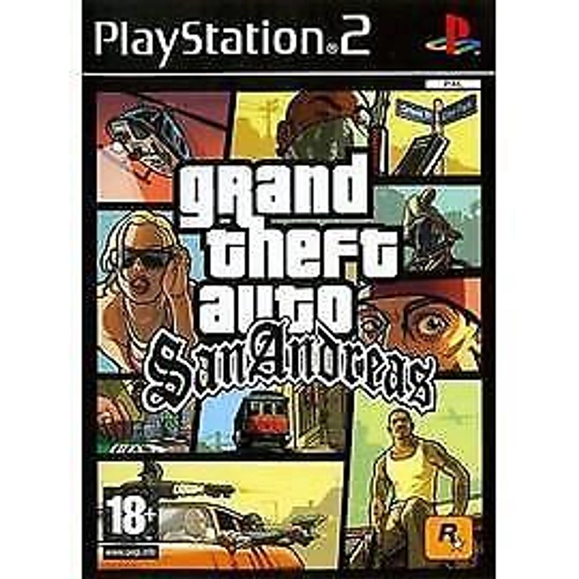 Jeu PS2 Grand Theft Auto : San Andreas