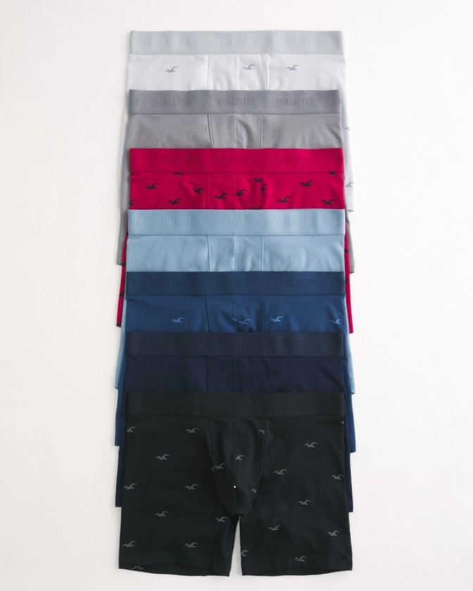 Men's Longer-Length Boxer Brief 7-Pack | Men's Underwear & Socks | HollisterCo.com